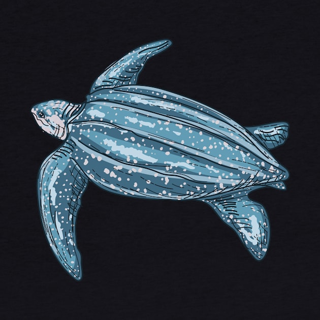 Leatherback Turtle by SWON Design